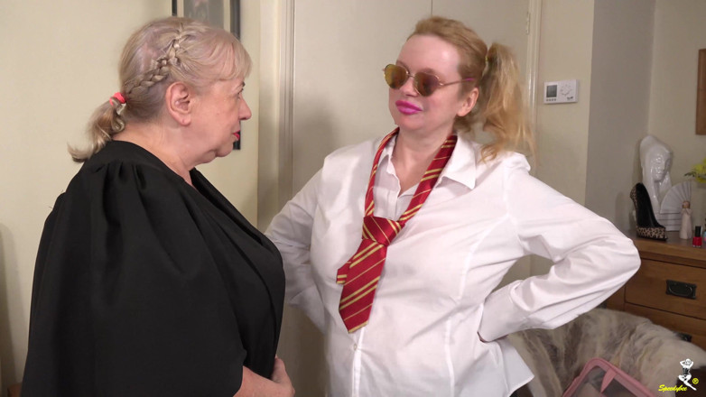 Dirty Doctors Clips - Mature British Lesbians: Summoned to the Headmistress
