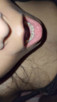 Beautiful Indian GF Huge Cum on Her Mouth in Her 21st Birthday