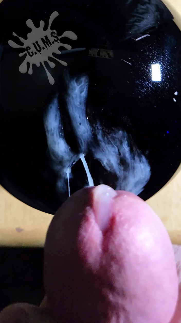 Cum Juggler: C.u.m.s - Nahaufnahme und Bewegung langsam - Solo-cumshot # 41
