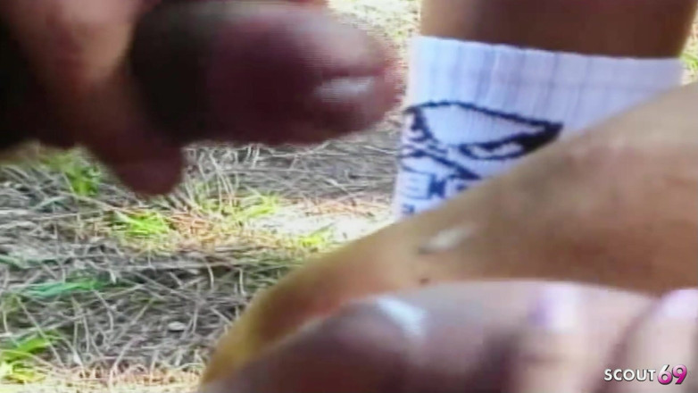 Shemale TS Collection: 흑형 대물 에게 따먹히는 금발의 거유 트랜니