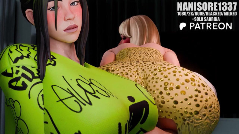 Nanisore1337: Fortnite Sabrina X Billie reverzní cowgirl POV