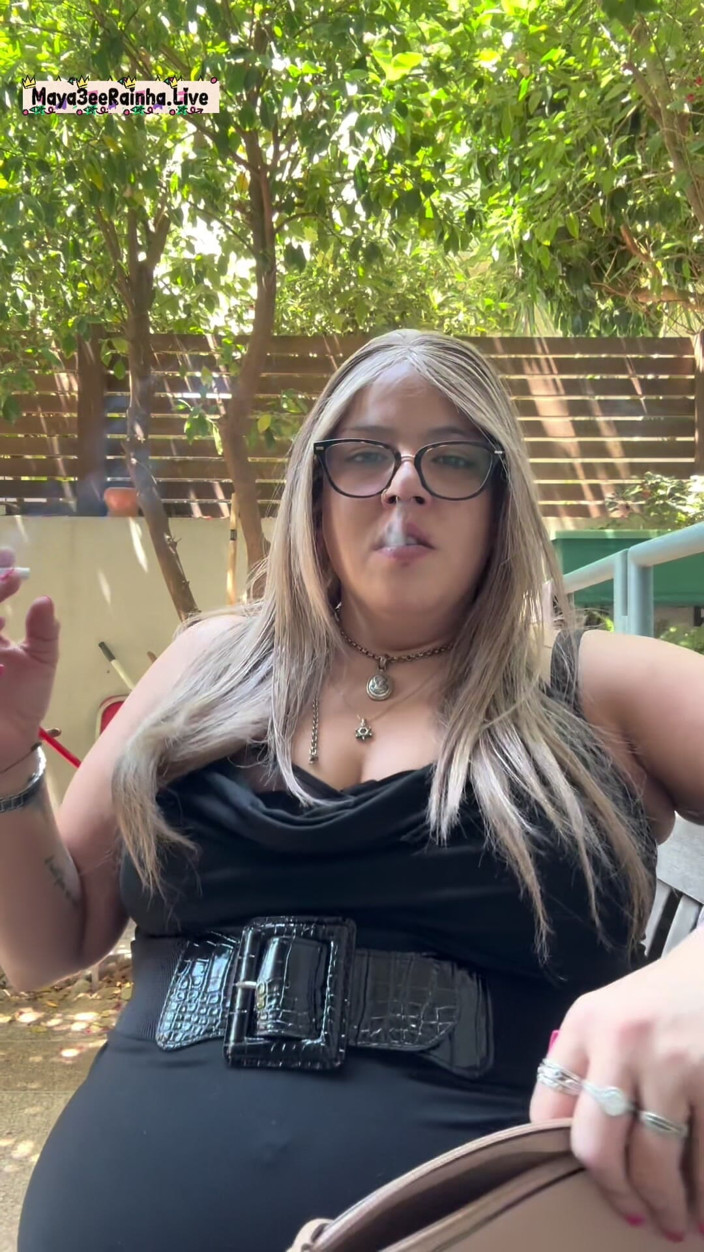 Goddess Maya3ee Rainha: Donnona brasiliana miLF mattinata catene rituale all'aperto Parlamento longs