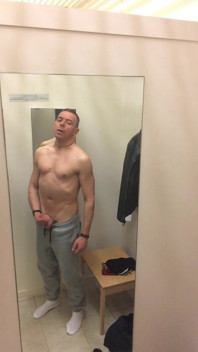 Caught Wanking in Fitting Room