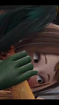 Boku No Hero Hentai Yuri - Trekant Ochako, Froppy och Rumi Usagiyama Futanari Hård sex - Anime Manga 3D tecknad asiatisk japansk