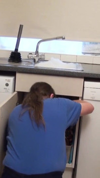 Savana and the plumber