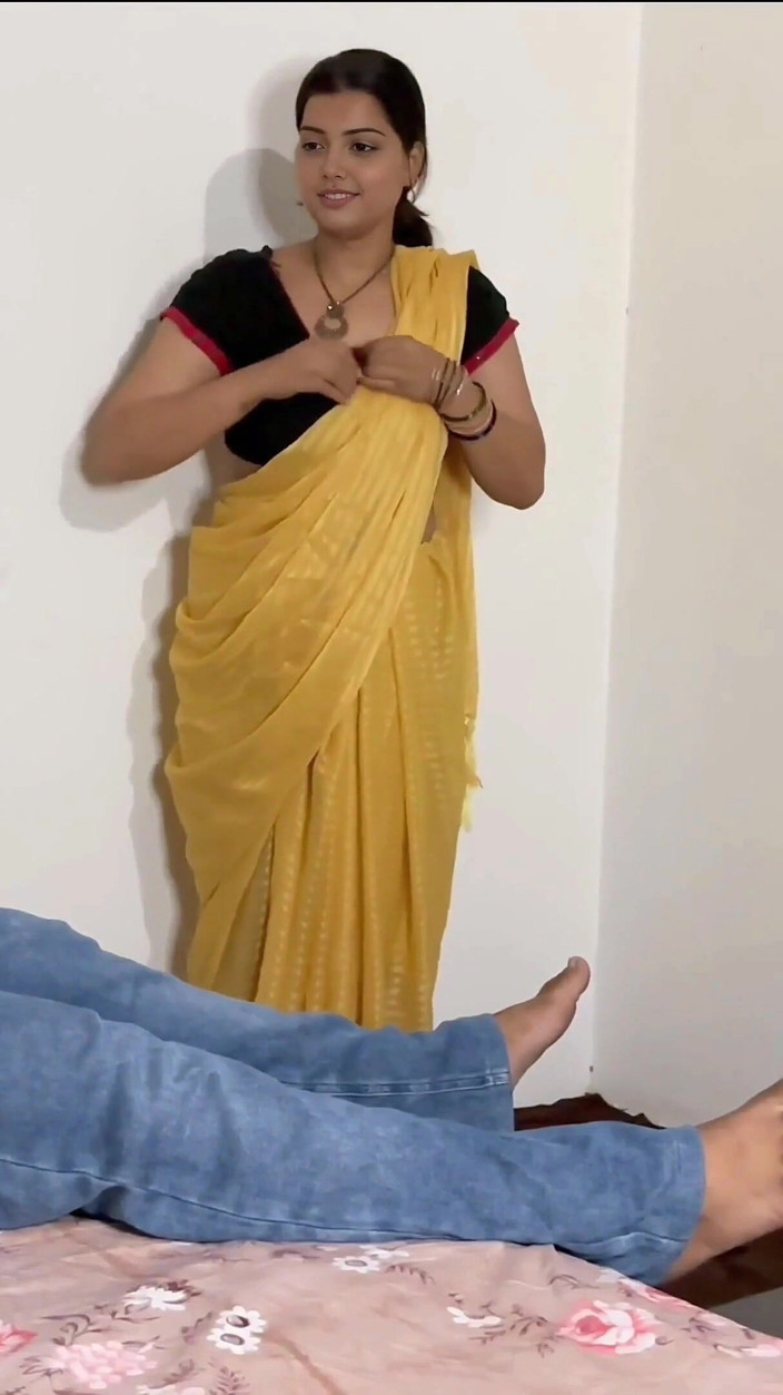 MumbaiBoy: Desi Step Mom Oil Massage to Her Son's Penis. with...