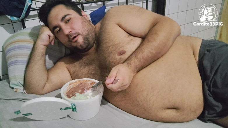 Gordito33PIG: Grăsime, înghețată și spermă