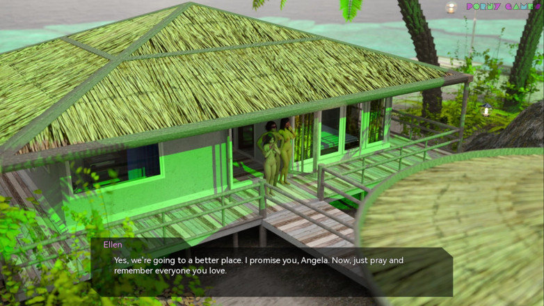 Porny Games: Pulau bulan madu oleh tk8000 - seks apocaliptic, breed saudara tirimu 10