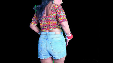 Kajal_pro: Rakaman dekat gila blowjob sensual dengan pancutan mani dalam mulut,...