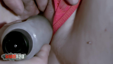 MMM100: Danielle: Video of Danielle French Amateur BBW Being Dildoed by...