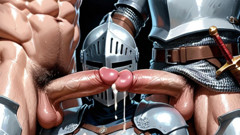 Fucking the Pussy of the Captive Transmen Warrior. Ftm Hentai Animation thumbnail