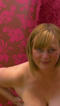Horny Mature Lady April Rubs Her Pussy on Camera for You