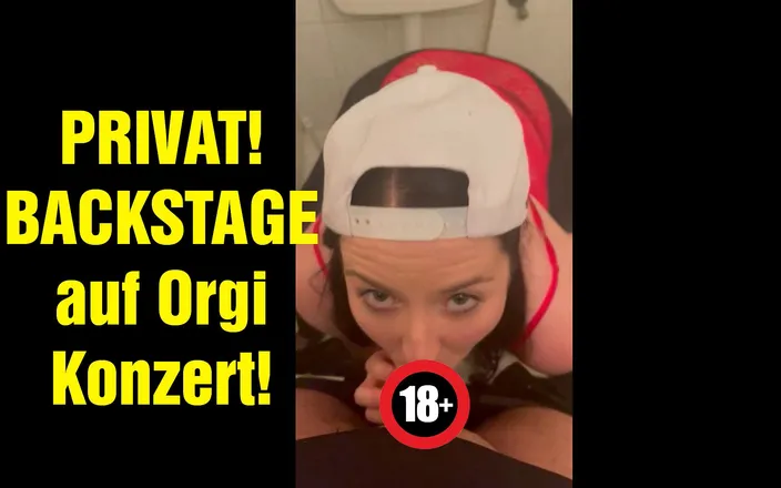 Emma Secret: Private! Backstage at the Orgi Concert!