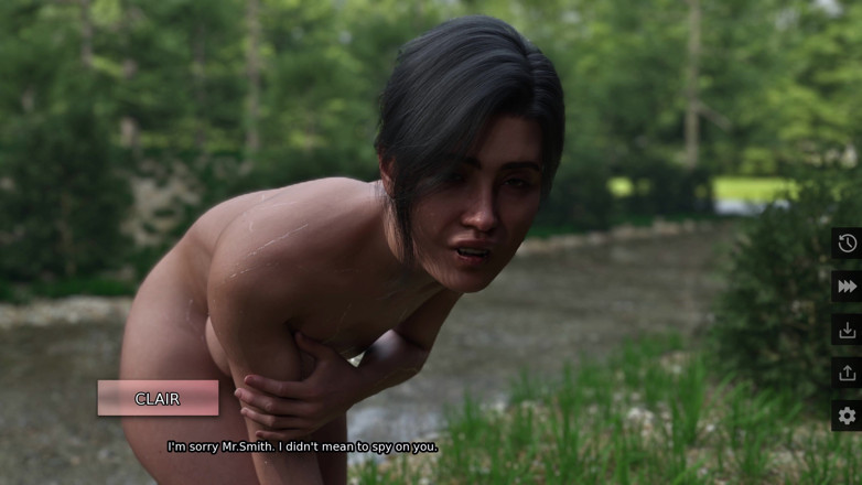 Porngame201: Clair mijn stiefdochter vol
