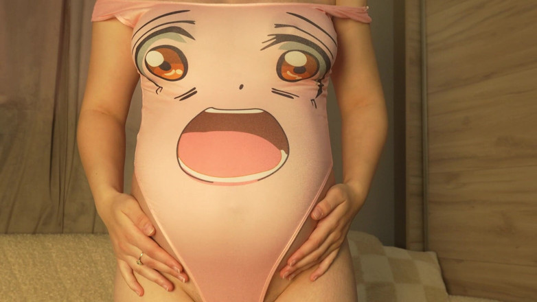 AmayaMori: Pregnant Stepsister Shows off Her Sexy Bodysuit, Then Gives Her...