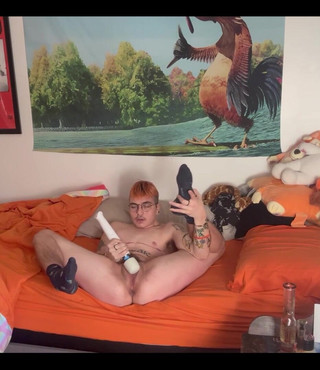 Guano69ftm: Hitachi masturbace