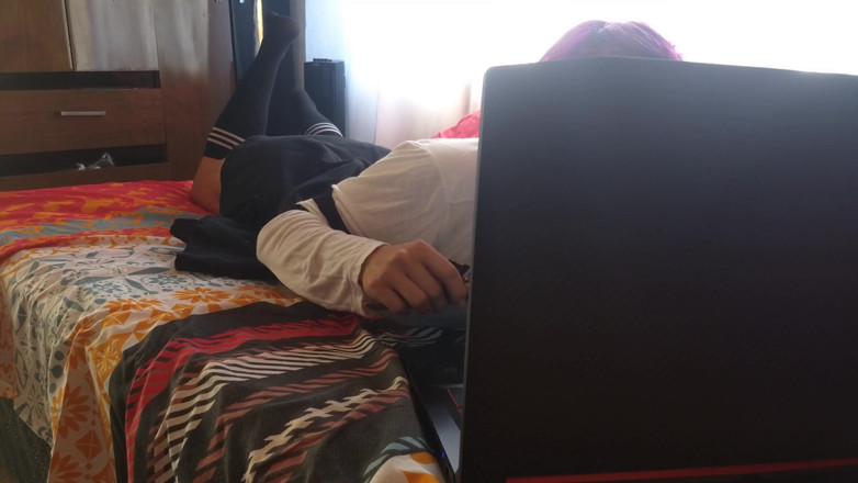Littlesexyowl: my stepfather won't let me do my homework, he always...