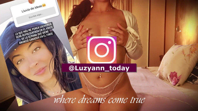 Luzyann: Culo grosso oliato e scopata