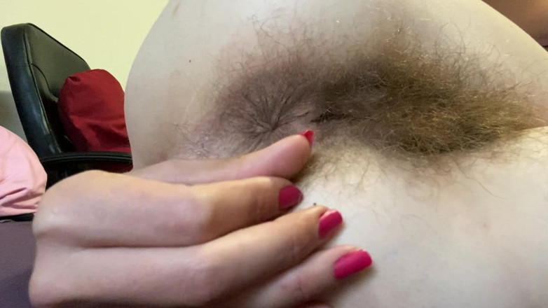 Cuteblonde666: Prim-plan video cu fetiș cu cur păros