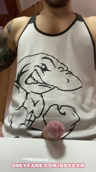 Cumming with No Handsmy Big Cock Cums a Lot