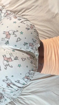 Hot Young Girl in Tight Pajamas Wanting Sex