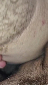 Milk Femboy Fucked His Asshole with His Stepdad's Hot Stone Cock and Cum!