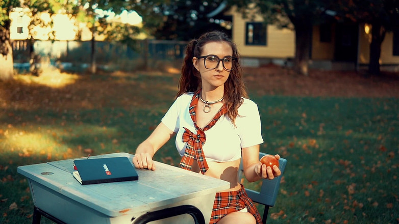 Piper Blush: Uniforme para classe