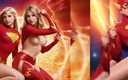 AI Girls: 33 hete beelden van supergirl