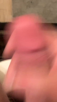 Stroking Fat Cock