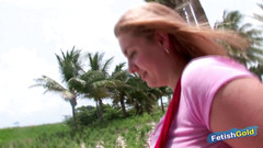 Fetish Gold: Wspaniała imbirowa dziwka z wielkimi cyckami dostaje swoją cipkę wkręconą...