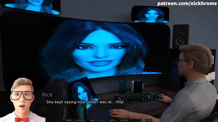 Visual Novels: SexBot 66 - la chatte d'un tuteur juteux