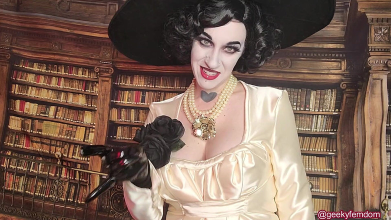 Geeky Femdom: Lady Dimitrescu World Wide JOI