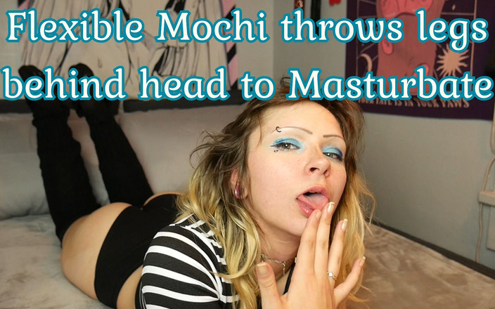 Babi Mochi: Piernas detrás de la cabeza coño jugar