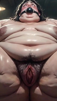 Virgin SSBBW with Hairy Pussy in Bondage - Scared but Desperate for First Cock