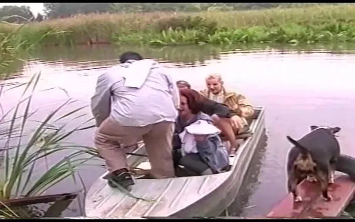 Deutschland porn: Two Horny Amateur Couples Fuck on a Boat in the...