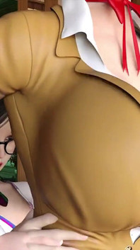 Šukání učitelky Meiko Shiraki - Futa 4K animace
