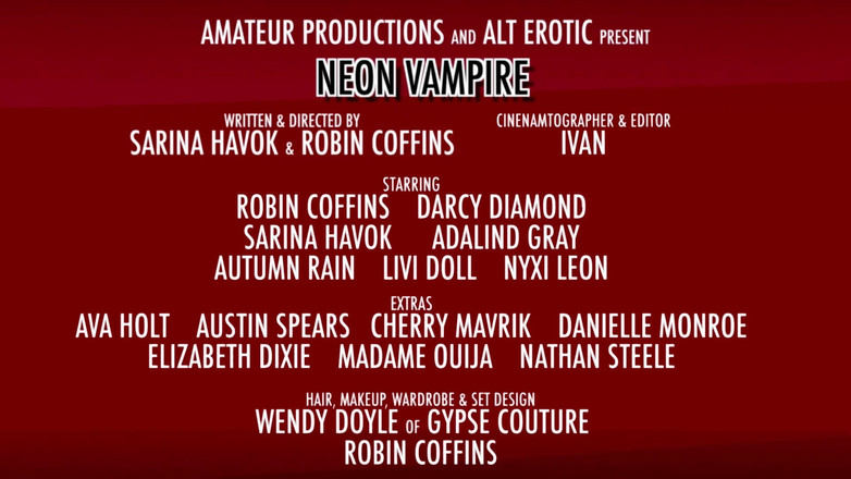 Darcy Diamond: Neon Vampire Trilogy Scenes 1, 2 and the Beginning of 3