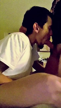 Latino Sucks Bfs Dick After Work