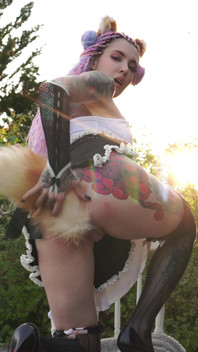 Maid with a Plug Tail