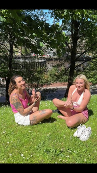 We Need a Sexy Man to Come Lick Our Feet for Us