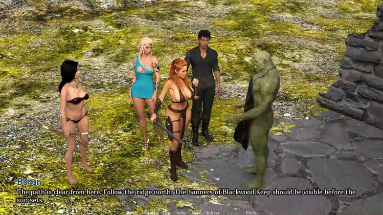 XXX Games Bunk: Valeria the Last Heir - Gameplay - Roleplay - Valeria Sex with Orcs