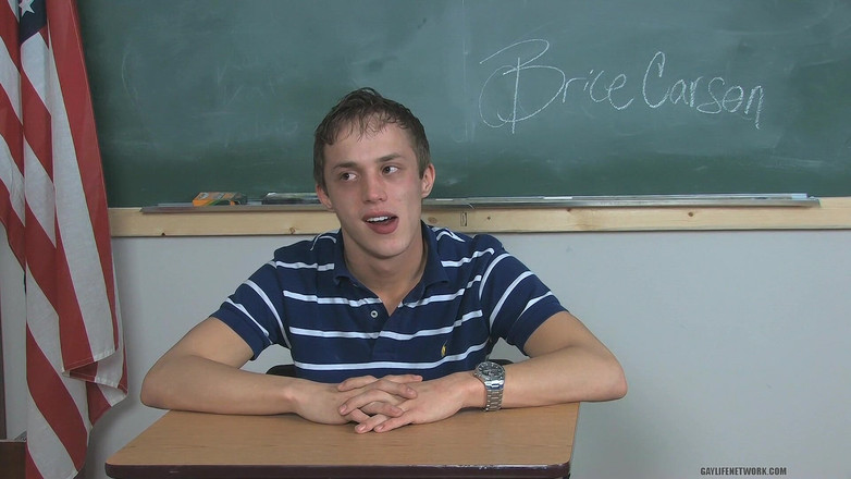 Teach Twinks: Cutie brice Carson Chats dalle labbra grosse