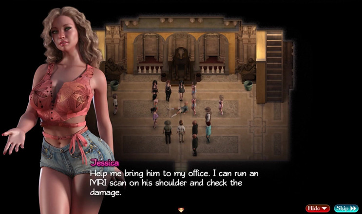 Porny Games: Treasure of nadia - fin de la historia