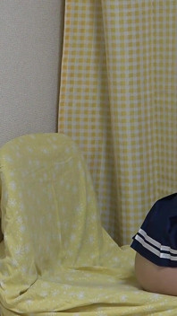 Apron Style Miniskirt Student Uniform, Thighs, Legs, Spill Out Tits, Wedgie Thong Panties, Observe Japanese From Under the Desk