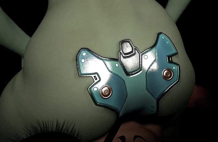 Wraith ward: POV robot girl strip tease