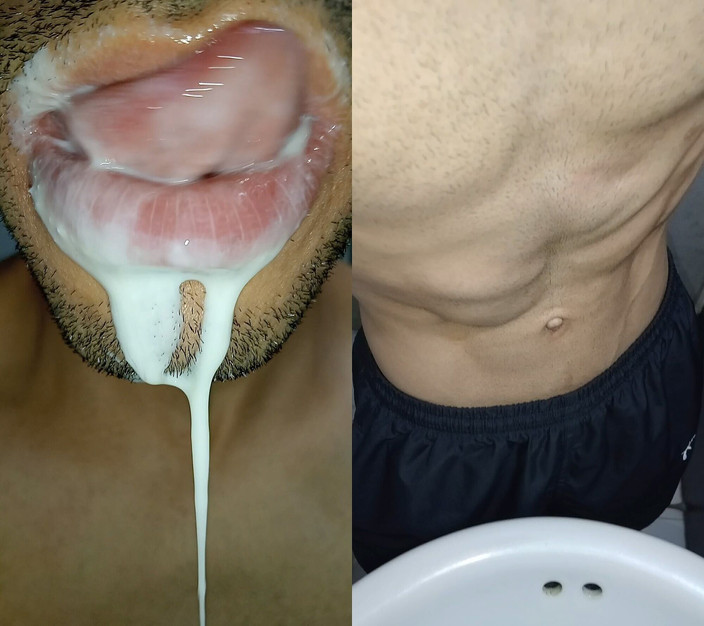 Rey rey:  Juega con tu semen y tráguelo