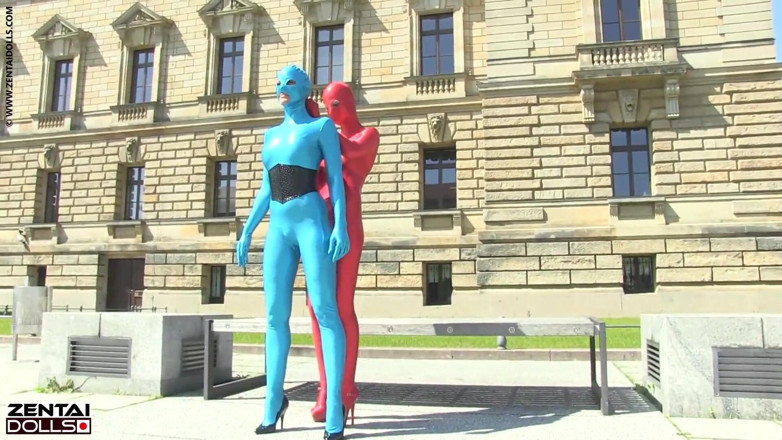ZentaiDolls: นางแบบ Zentai ในเมือง