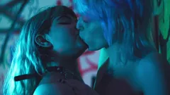 Acidalia E nath - 朋友之间的女同性爱