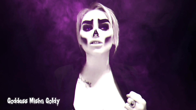 Goddess Misha Goldy: พลังมืดของฉันจะทำให้เธออยากชักว่าวจนควบคุมไม่ได้! WMV