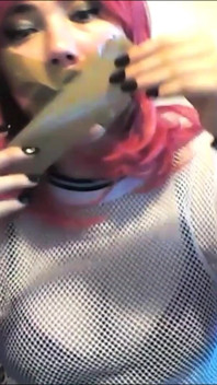 Misha Mayfair v: Ponožkami naplněná tape Gag Talker!